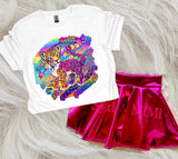 2 sizes left! 3T & 4T ~ Twirl Skort ~ Metallic Hot Pink