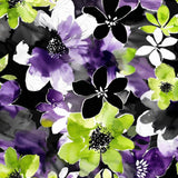 Twirl Dress ~ Green Floral