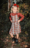 2 left! 3T & 4T ~ Bike Shorts ~ Cozy Fall Plaid