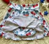 1 size left! 6/7yr ~ Twirl Skort ~ Patriotic Cherries