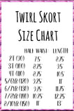 Twirl Skort ~ Burn Book