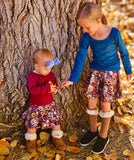 Twirl Skort ~ Cozy Fall Floral