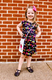 1 left! 4T ~ Bowback  Dress ~ Neon Pencils