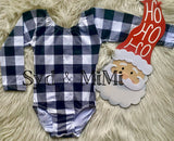 2 left! 3/4 & 4/5yr ~ Leotard ~ L/S Cap Sleeve ~ Buffalo Plaid