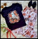 1 left! 2T ~ Bells ~ Gray Floral