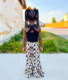 1 left! 2/3yr ~ Crossback Racer Top ~ Black