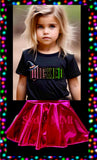 2 sizes left! 3T & 4T ~ Twirl Skort ~ Metallic Hot Pink