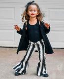 1 left! 2/3yr ~ Crossback Racer Top ~ Black