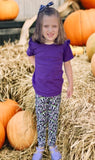 1 left! Size 6/7yr ~ Slim Joggers ~ Striped Pumpkins
