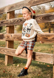 2 left! 3T & 4T ~ Bike Shorts ~ Cozy Fall Plaid