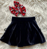 2 left! 3T & 4T ~ Twirl Skort ~  Black Velvet