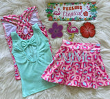 2 left! 4T, 7/8yr ~ Twirl Skort ~ Summer Cheetah