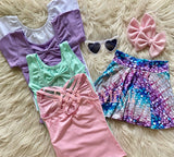 Skater Skirt ~ Faux Sequins