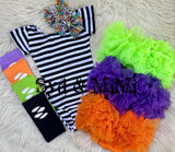 1 left! 5/6yr ~ Boujee Bloomers™️ ~ Orange