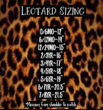 1 left! 3/4yr ~ Leotard ~ RIBBED ~ L/S Cap Sleeve ~ Black