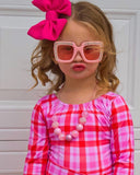 Sunnies ~ Oversized Rectangle Bling