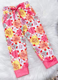 1 left! 2/3T ~ Lounge Pant ~ Conversation Hearts