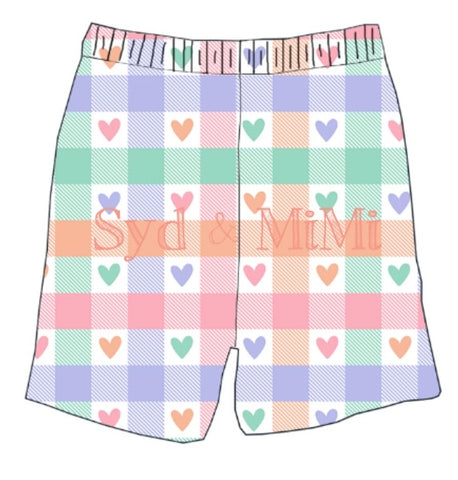 Coming Soon! Bike Shorts ~ Checkered Hearts