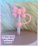 ‼️Free WITH Purchase‼️ Straw Topper ~ Please read description👇🏼