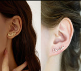 ‼️PREORDER‼️ Name Stud Earrings ~ Please Leave Name (or Word) & Font in the Notes Section at Checkout