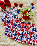 2 left! 5/6 & 6/7yr ~ Twirl Skort ~ RWB Butterflies