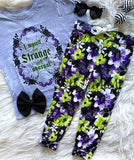 Pocket Joggers ~ Green Floral