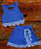 ‼️PREORDER‼️ New Style! Scalloped Keyhole Yoga Skort Sets