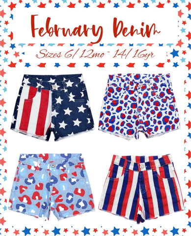 ‼️PREORDER‼️ February 2025 Denim ~ Shorts