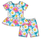 Sneak Peek ~ Custom Print Shorts Sets & Dresses