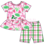 Sneak Peek ~ Custom Print Shorts Sets & Dresses