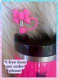 ‼️Free WITH Purchase‼️ Straw Topper ~ Please read description👇🏼