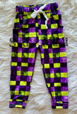Gender Neutral Pocket Joggers ~ Strange & Unusual Plaid