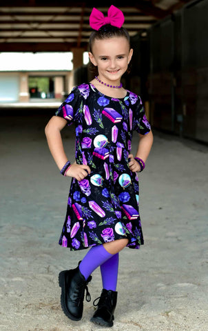 Everyday Dress ~ Skellies & Spell Books