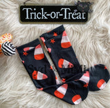 Boot Socks ~ Candy Corn