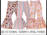 ‼️PREORDER‼️ Bell Bottoms ~ PLEASE LEAVE YOUR CHOICE OF PRINT OR COLOR IN THE NOTES SECTION AT CHECKOUT
