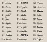 ‼️PREORDER‼️ Vertical Name Necklace ~ Please Leave Name(s) & Font in the Notes Section at Checkout