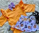 Twirl Skort ~ Spooky Bows