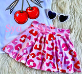 Twirl Skort ~ Pink Cheetah