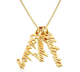 ‼️PREORDER‼️ Vertical Name Necklace ~ Please Leave Name(s) & Font in the Notes Section at Checkout