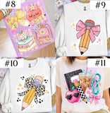 CHOOSE SHIRT DESIGNS HERE ~ Please read description for ordering info 👀