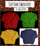 ‼️PREORDER‼️ 4T ~ 8/9yr Cotton Sweaters