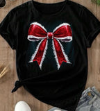 LONG Sleeve Tee ~ Christmas Bling ~ [5-7 Business Day TAT]