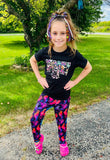 Adults & Kids Gender Neutral Pocket Joggers ~ Neon Ghosts