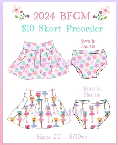 ‼️BFCM PREORDER‼️ 2024 $10 Twirl Skorts