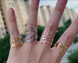 ‼️PREORDER‼️ Name Ring ~ Please leave Name(s) & Font in the Notes Section at Checkout