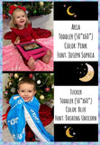 ‼️PREORDER‼️ Personalized & Printed Blankets~Please leave your info in the Notes Section at checkout😊