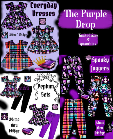 Sneak Peek ~ The Purple Drop
