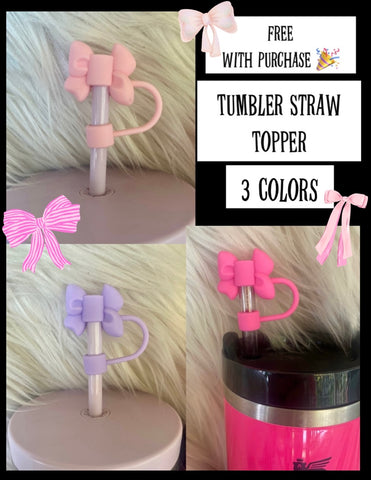 ‼️Free WITH Purchase‼️ Straw Topper ~ Please read description👇🏼