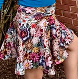 Twirl Skort ~ Cozy Fall Floral