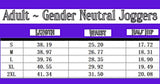 Adults & Kids Gender Neutral Joggers ~ Neon Ghosts